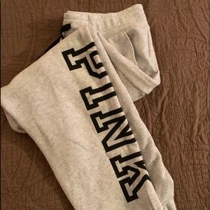 PINK EVERYDAY LOUNGE JOGGERS MEDIUM